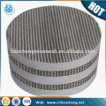 Factory Price Metal Wire Gauze Structured Packing stainless steel packing wire mesh net